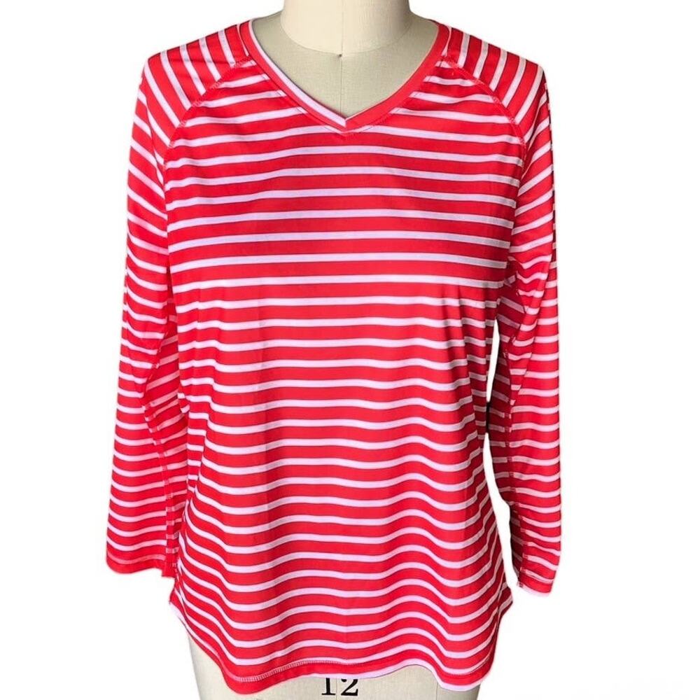 NWT ~ KANU Surf UPF 50+ Long Sleeve Active Swim Workout Top ~ Women's Size XXL